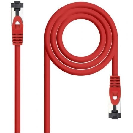 Nanocable Cable red Cat. 8.1 2GHZ SSTP Rojo 2m